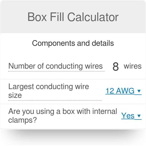 4x4 junction box fill|junction box size calculator.